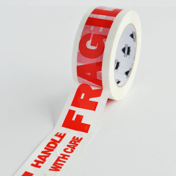 Fragile Printed Packing Tape with White Background